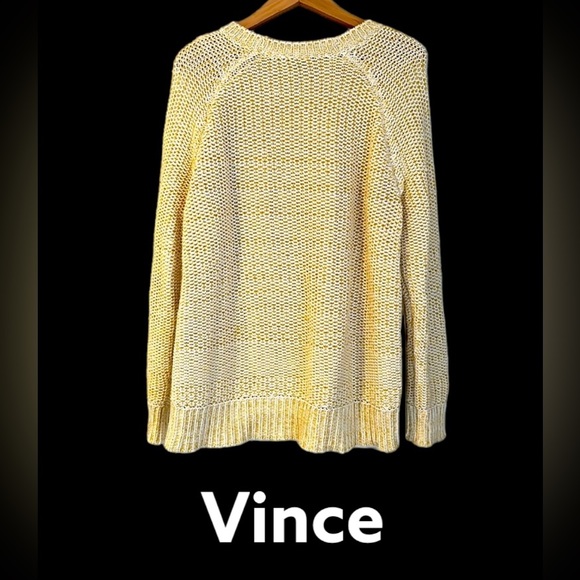 Vince Designer woven knit Sweater - Picture 2 of 5